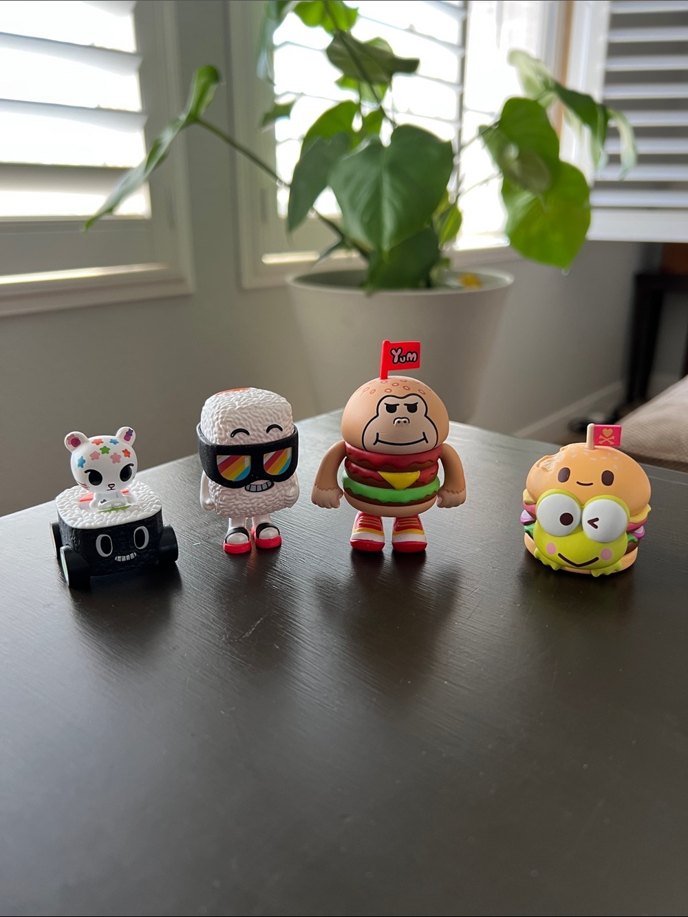 Various tokidoki food figures